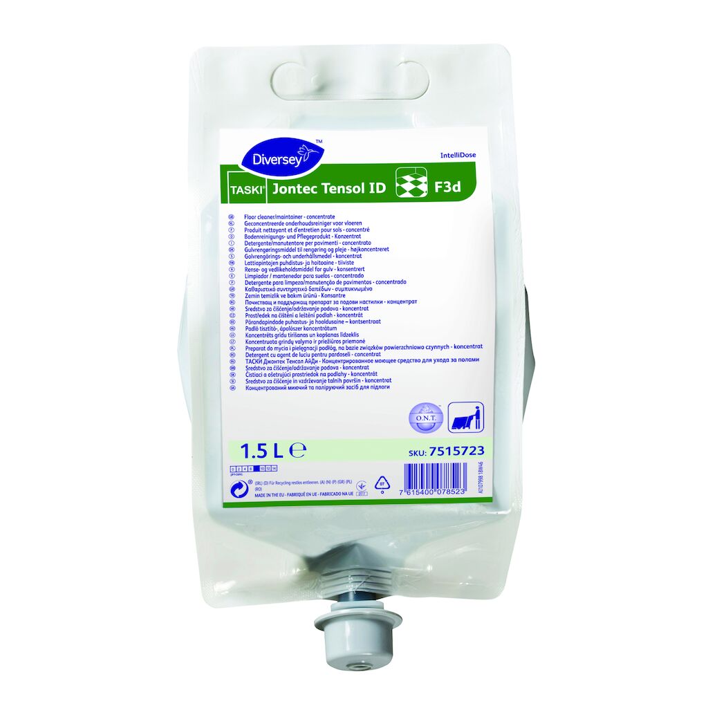 TASKI Jontec Tensol ID F3d 2x1.5L - preparat do mycia i pielęgnacji podłóg na bazie związków powierzchniowo czynnych, koncentrat