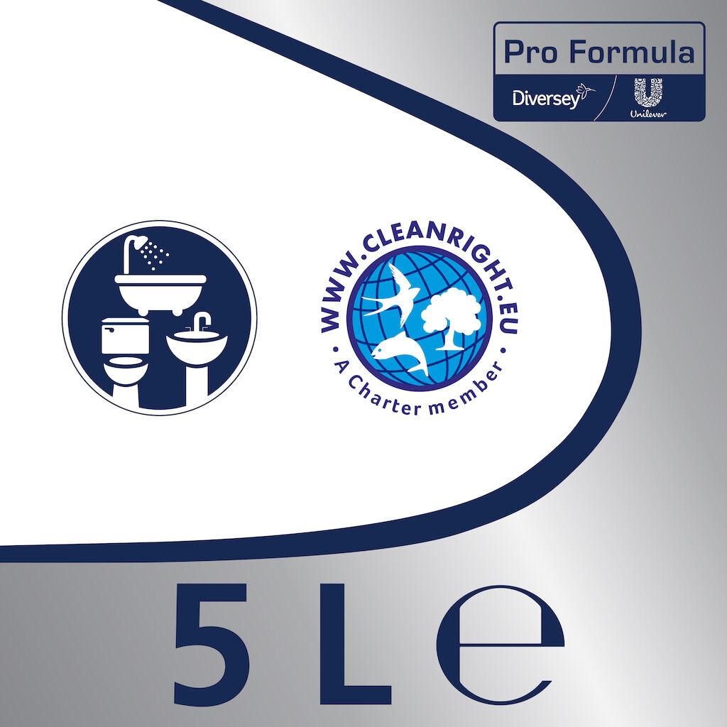 Cif Pro Formula Washroom 2x5L - skoncentrowany preparat do usuwania zabrudzeń z powierzchni łazienkowych