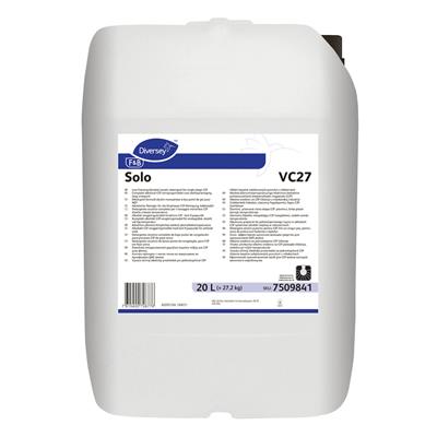 Solo VC27 1x20L - Alkaliczny preparat do jednostopniowego mycia w układach CIP systemów obróbki cieplnej w mleczarniach