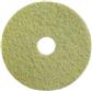Twister Pad - Yellow 2pc - 11" / 28 cm - Yellow - Diamond floor pad for use with scrubber driers and rotary machines