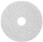 Twister Pad - White 2pc - 14" / 36 cm - White - Diamond floor pad for use with scrubber driers and rotary machines