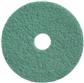 Twister Pad - Green 2pc - 17" / 43 cm - Green - Diamond floor pad for use with scrubber driers and rotary machines